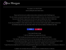 Tablet Screenshot of missmorgan.net